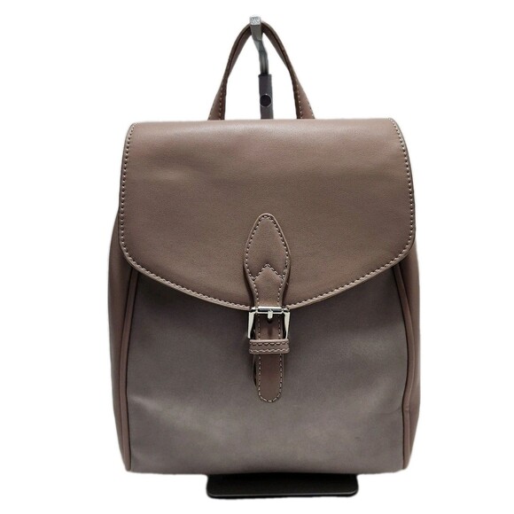 David Jones Paris Backpack Pink Faux Leather Beautiful Excellent Condition - Picture 12 of 12